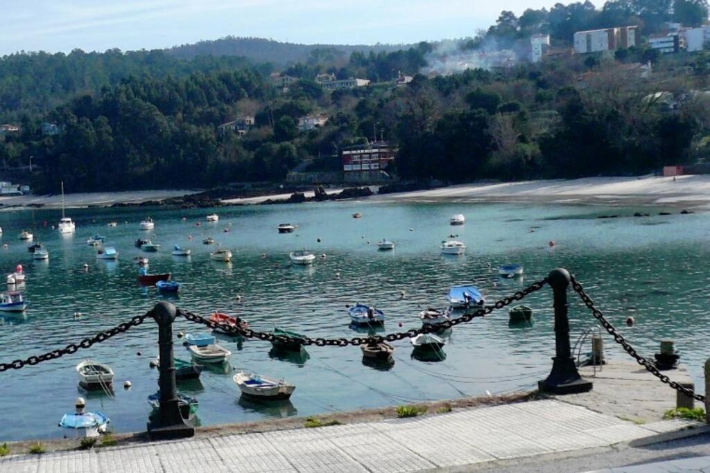 Piso Vistas Al Mar 2. Playa Aguete. Rias Baixas Appartement Marín Buitenkant foto